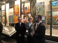 Відкриття виставки в музеї Запорозького козацтва на Хортиці