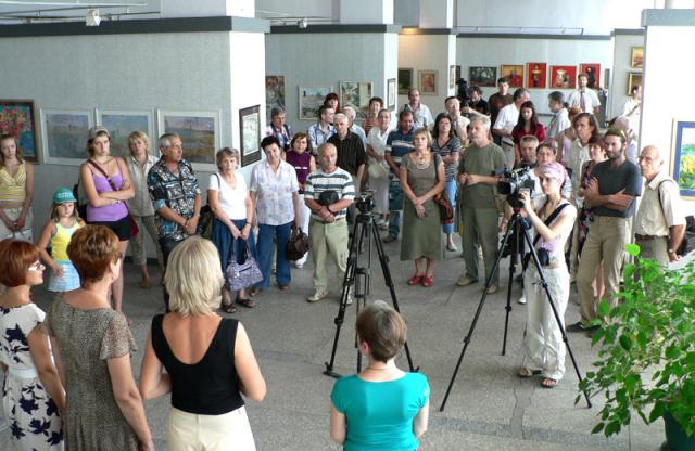 Урочисте відкриття виставки "Літній вернісаж"