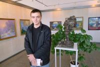 Молодий скульптор Ігор Башкатов